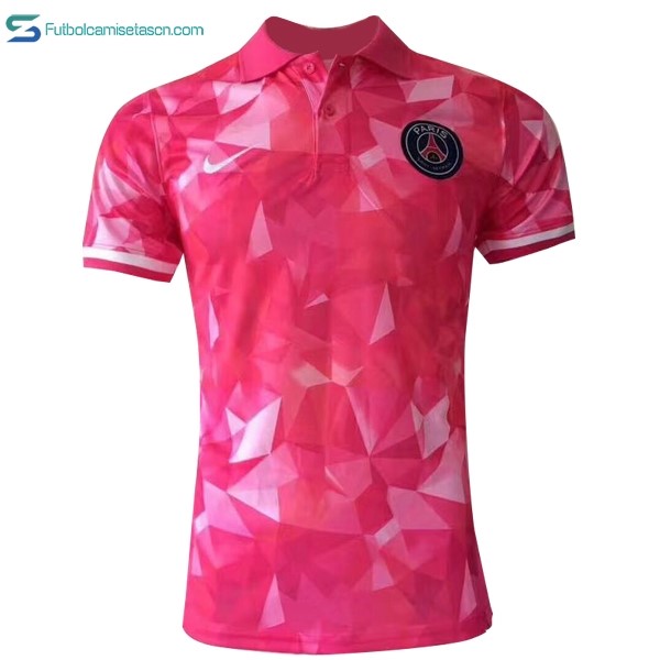 Polo Paris Saint Germain 2017/18 Rosa